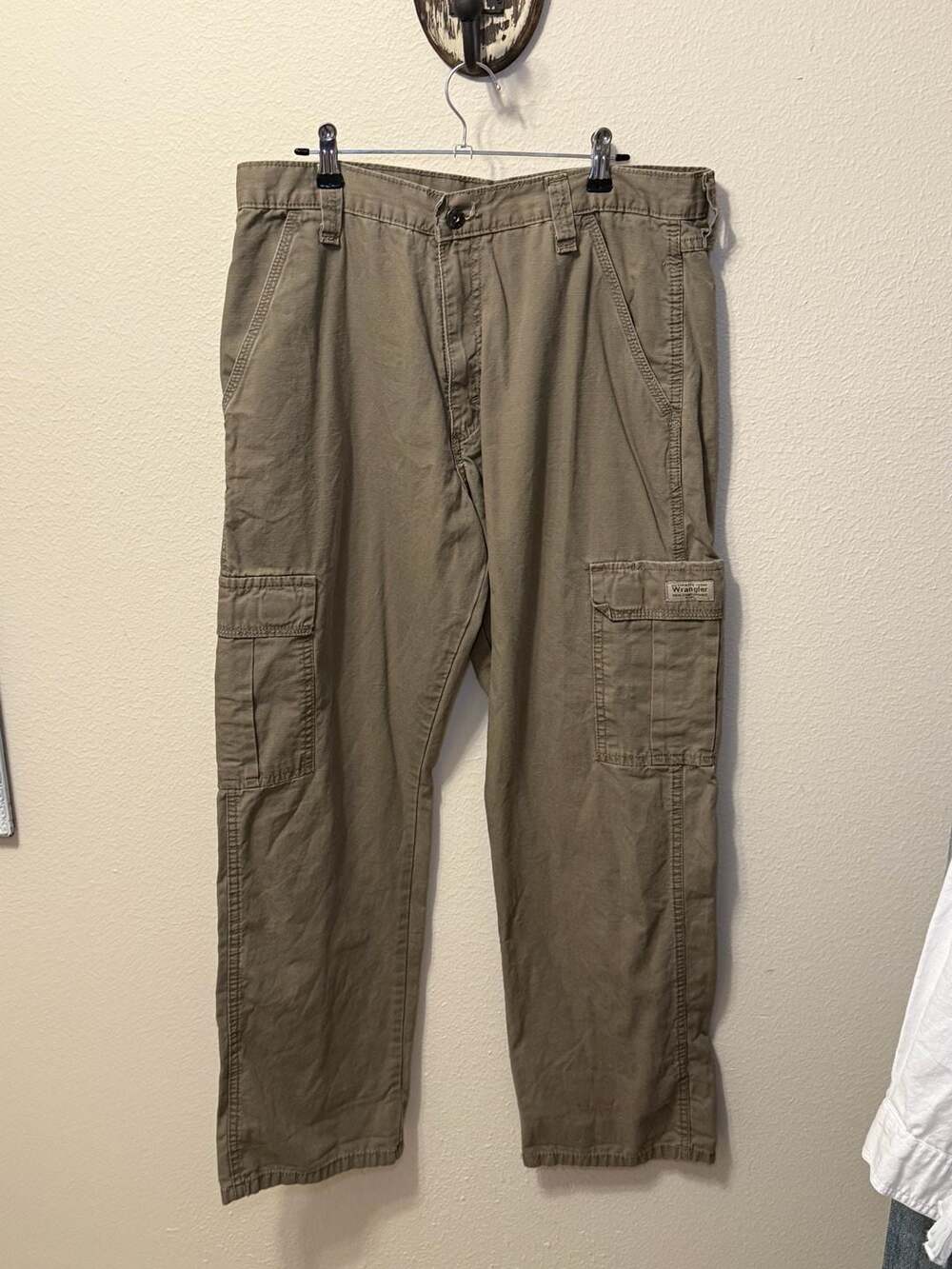 Wrangler Authentic Issue Men's Cargo Pants, Brown